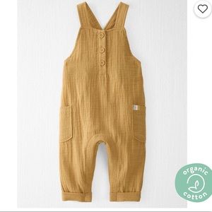 Little Planet Organic Cotton Gauze Overall Jumpsuit -NB